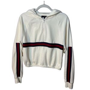 LA Hearts Quarter Zip Hoodie Size M